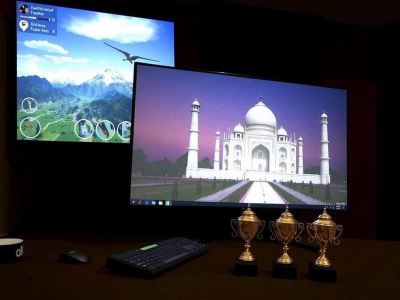 Glider Dominator India Multiplayer Race Screenshot